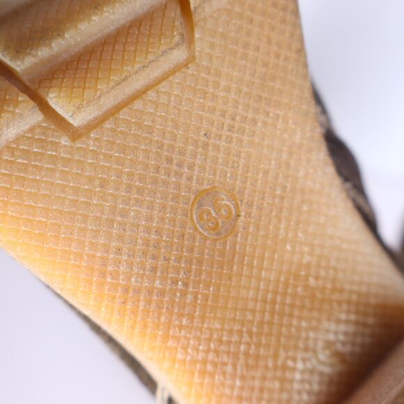 CORDANI Sherpa Suede Ankle Boot Taupe Lace Up Heeled Booties Women's 36/US 5.5 - Picture 7 of 8